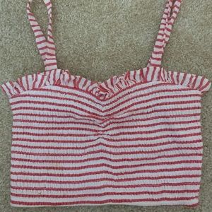 Striped Crop Top